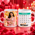 Personalized birthday photo mug – main product image