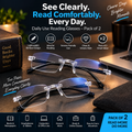 Daily Use Reading Glasses Pack of 2 product showcase