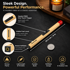 Match Stick Shaped Lighter features and dimensions