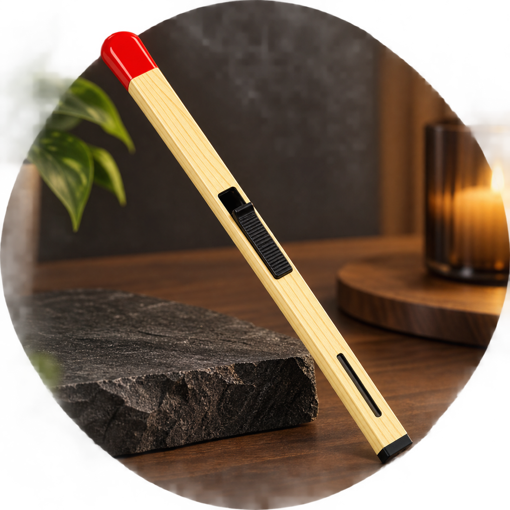 Match Stick Shaped Lighter lifestyle product showcase