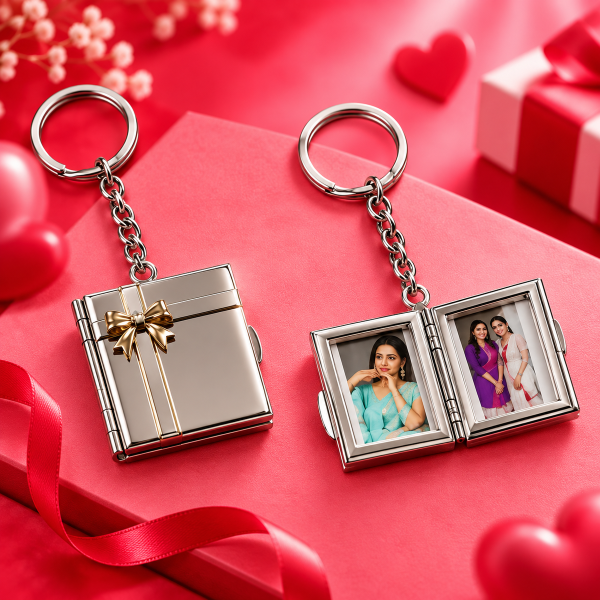 Mini Photo Keychain personalized memory album product image