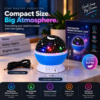 Star Master Projector Night Lamp starry galaxy lighting features